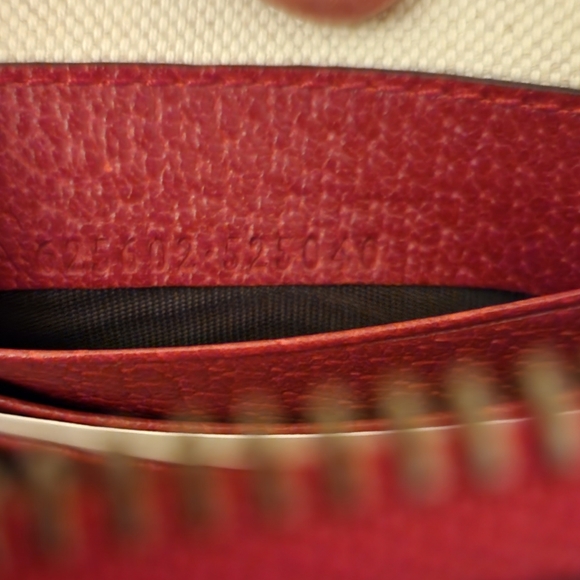 Gucci Baiadera Striped Canvas Clutch Wristlet 625602 - Picture 6 of 8